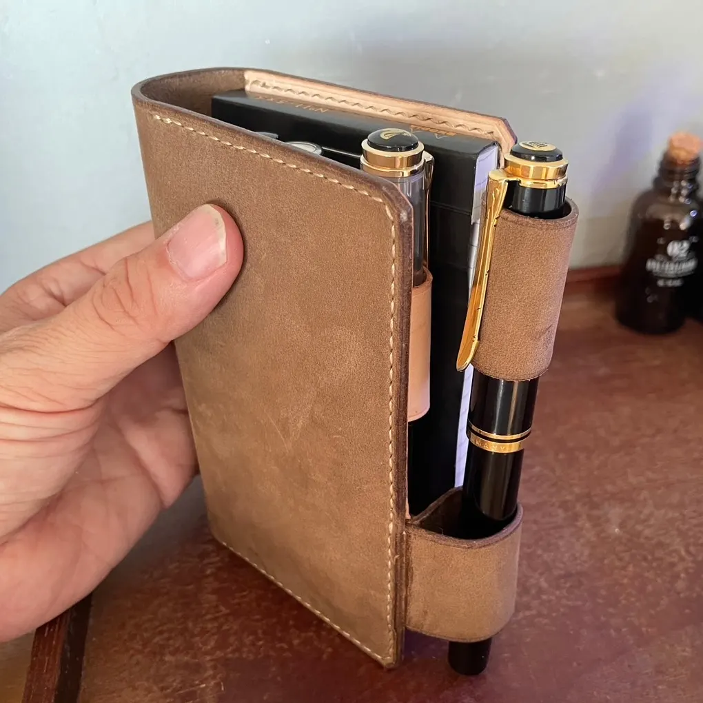 メモ帳レザーケースサニーワン