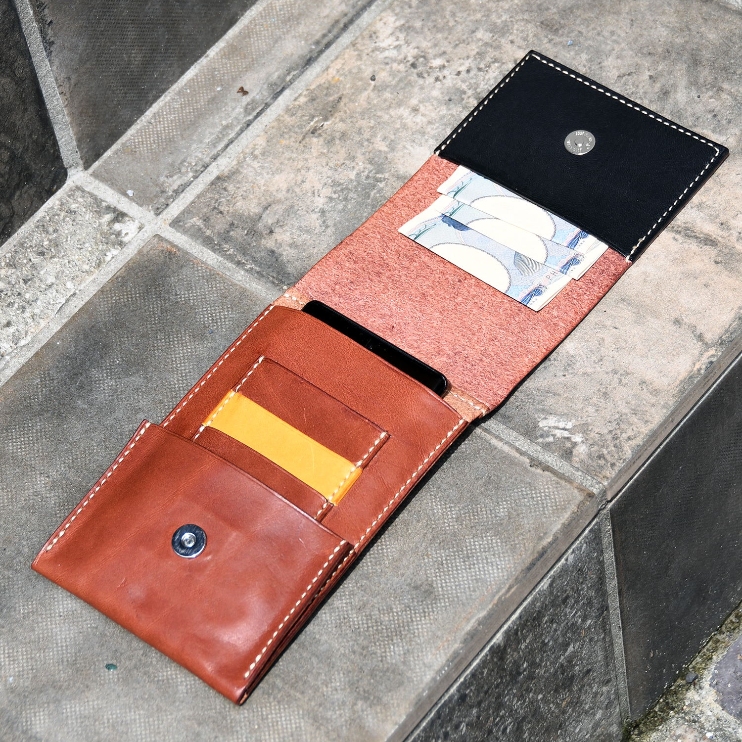 スパホポシェットレザーサニーワン