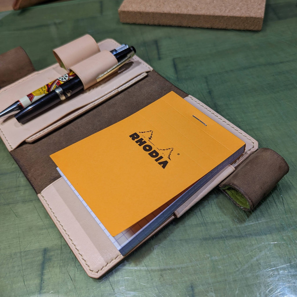 メモ帳レザーケースサニーワン