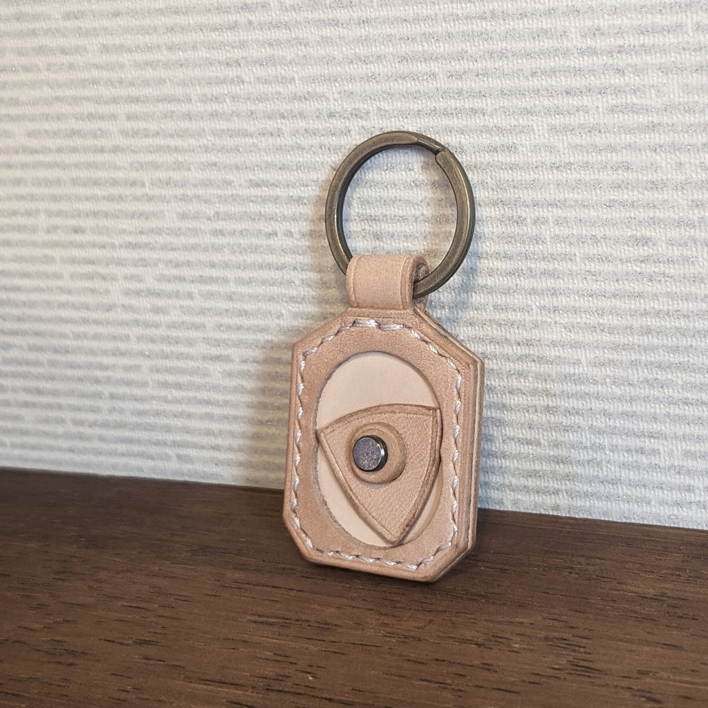 rx7fd3sロータリーエンジンレザーキーホルダーサニーワン