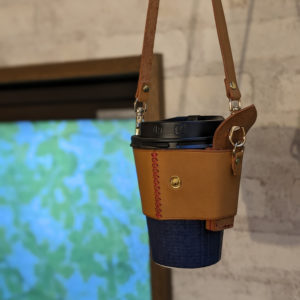 コーヒーカップスリーブレザーサニーワン